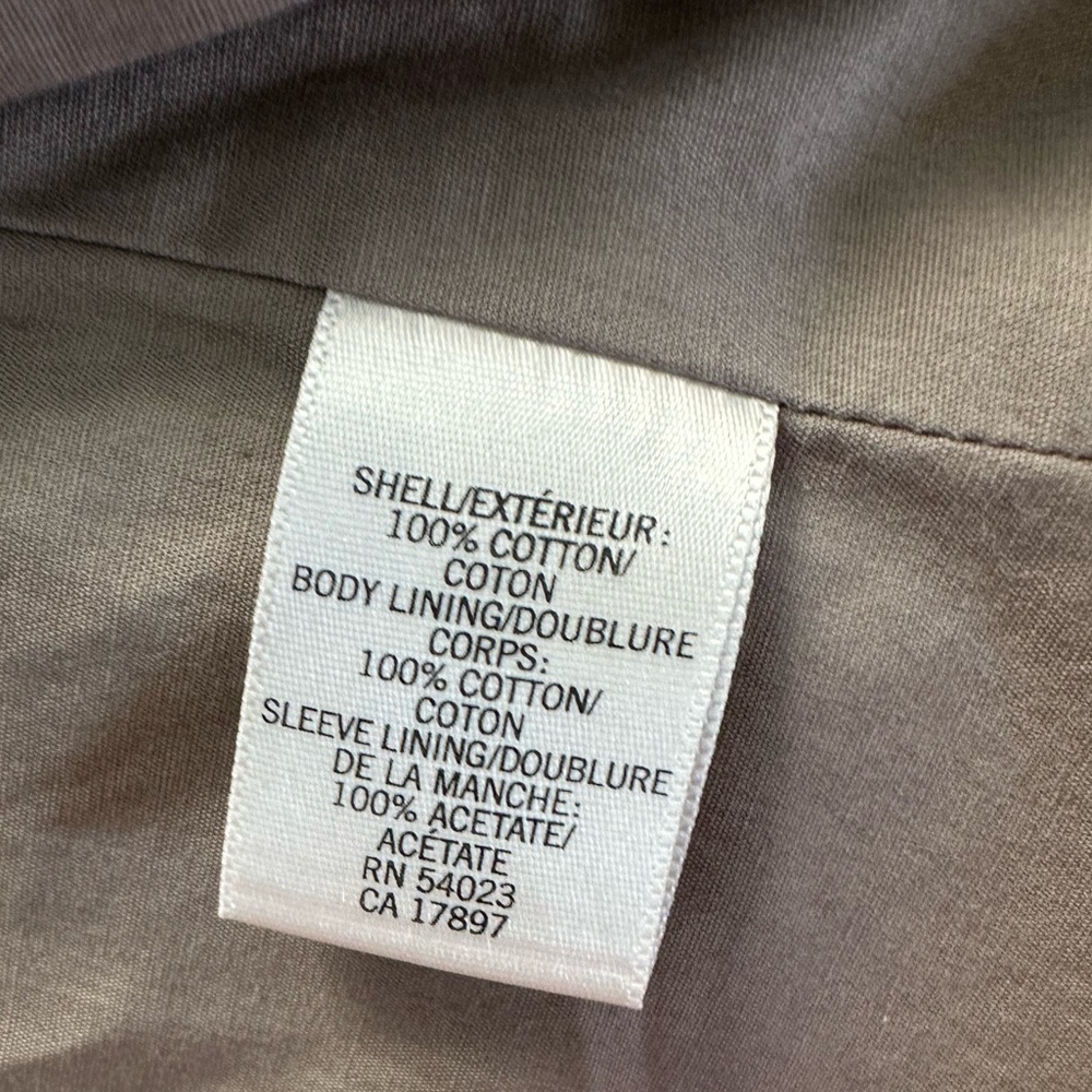 Banana Republic Size M multi square pattern outdoor wind breaker jacket - Picture 7 of 9